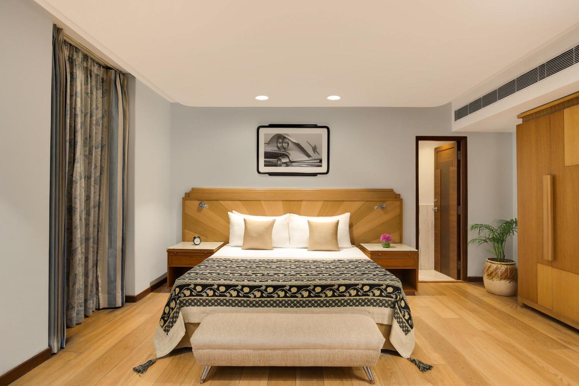 Ambassador, New Delhi - Ihcl Seleqtions Hotell Eksteriør bilde A bedroom at the Taj Bengal